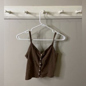 Brown Brandy Melville Tank